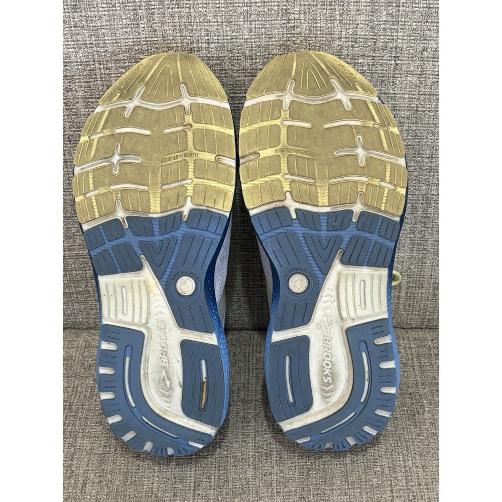 Brooks Women's Ghost 16 Running Shoes Blue/Peach Size 11 - Picture 7 of 9